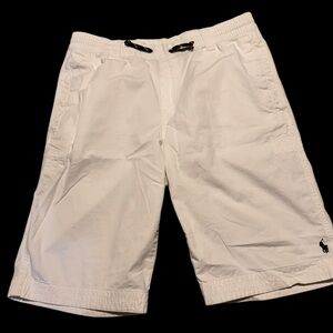 Polo by Ralph Lauren White Cargo Shorts